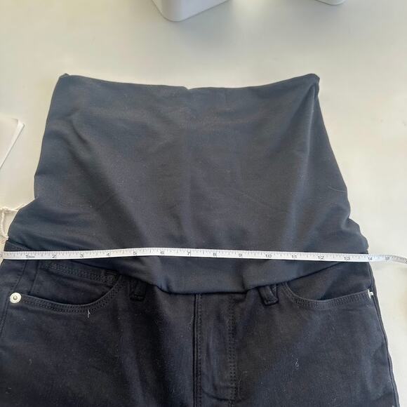 Good American Maternity Black Over Belly Skinny Jeans 0 / 25 NWT - Picture 11 of 14